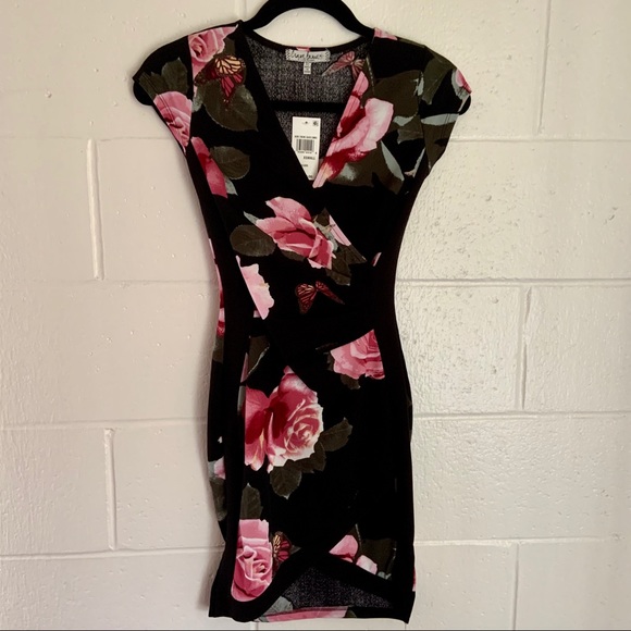 Crave Fame Floral Wrap Dress - Picture 3 of 6